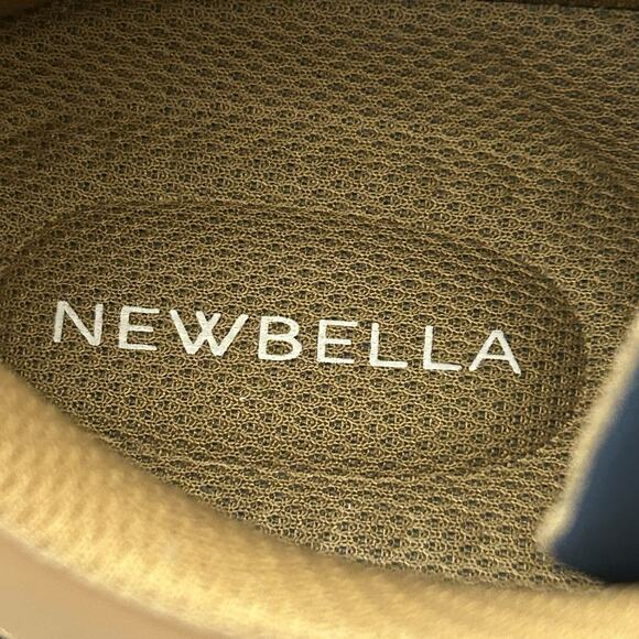 Newbella Men's EU 43 US 10 Athletic Slip-On Walking Sneakers Brown Chunky NEW - Picture 7 of 7